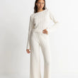 Load image into Gallery viewer, CHARLIZE WIDE LEG KNIT PANT