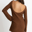 Load image into Gallery viewer, CHARLIZE LONG SLEEVE KNIT DRESS