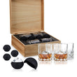 Load image into Gallery viewer, LIQUOR GLASS AND ICE SPHERE BOX SET