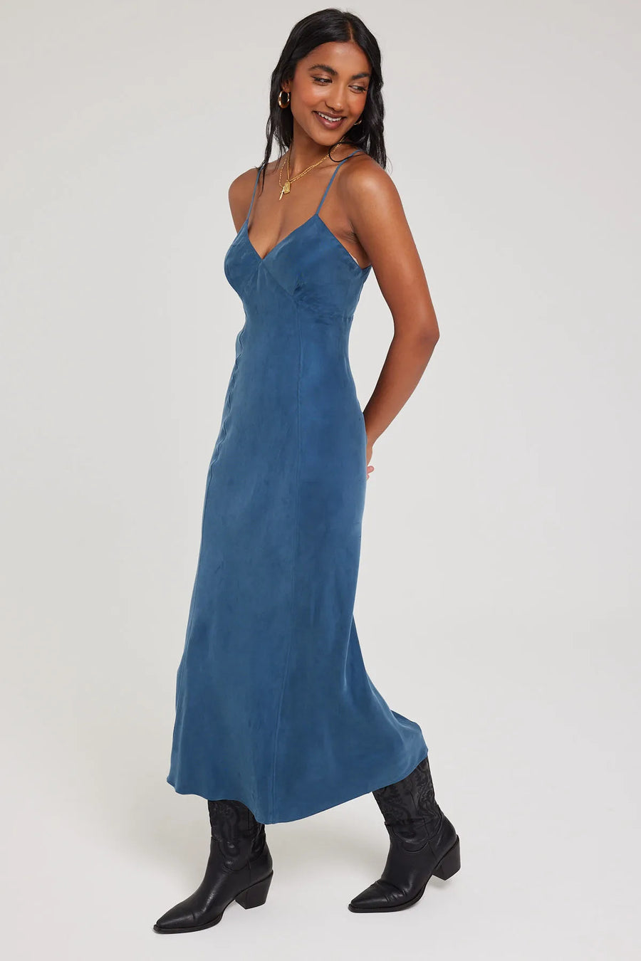 CHELSEA FULL LENGTH SLIP DRESS 24