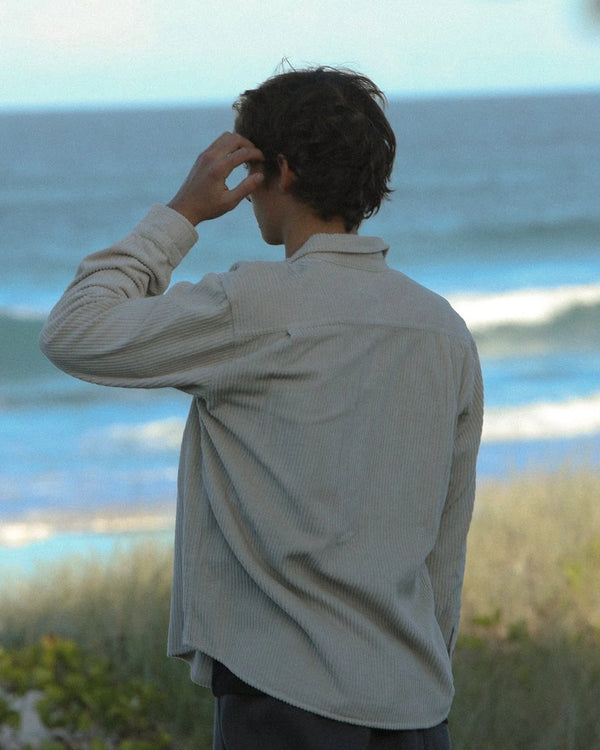 MOTION L/S CORD SHIRT 25