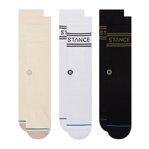 BASIC 3 PACK CREW SOCK