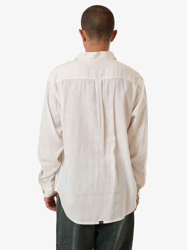 HEMP MINIMAL THRILLS OVERSIZE LONG SLEEVE SHIRT 25