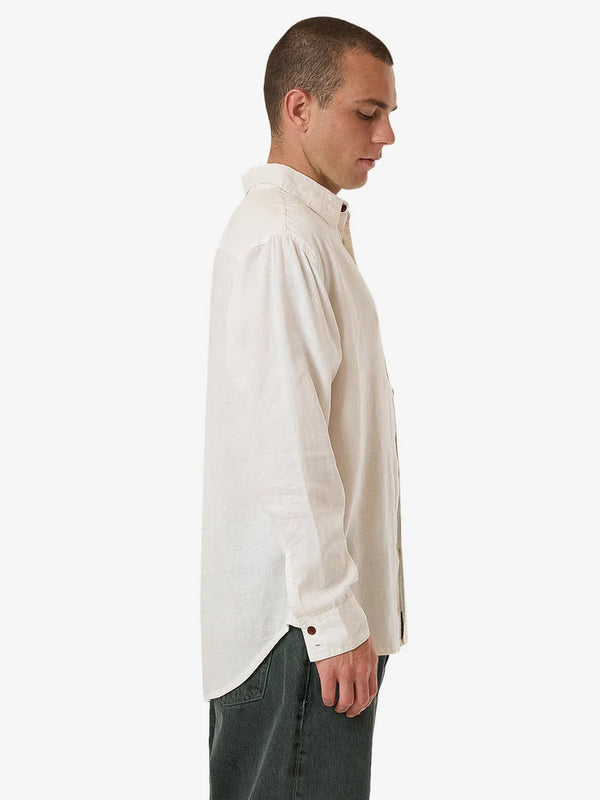 HEMP MINIMAL THRILLS OVERSIZE LONG SLEEVE SHIRT 25