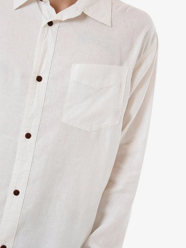 HEMP MINIMAL THRILLS OVERSIZE LONG SLEEVE SHIRT 25