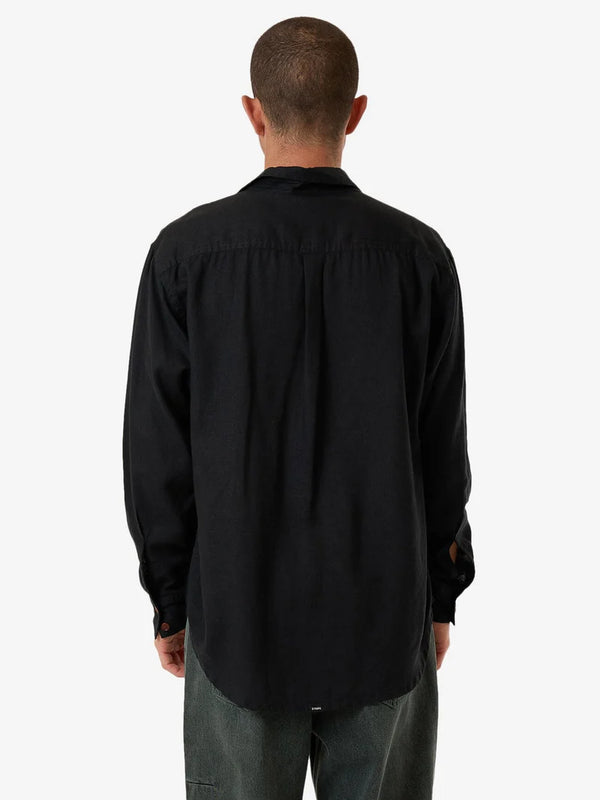 HEMP MINIMAL THRILLS OVERSIZE LONG SLEEVE SHIRT 25