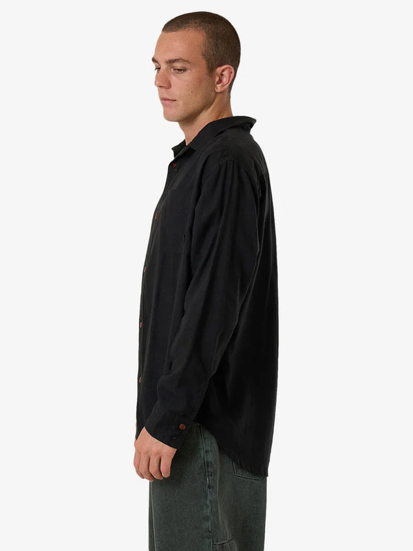 HEMP MINIMAL THRILLS OVERSIZE LONG SLEEVE SHIRT 25