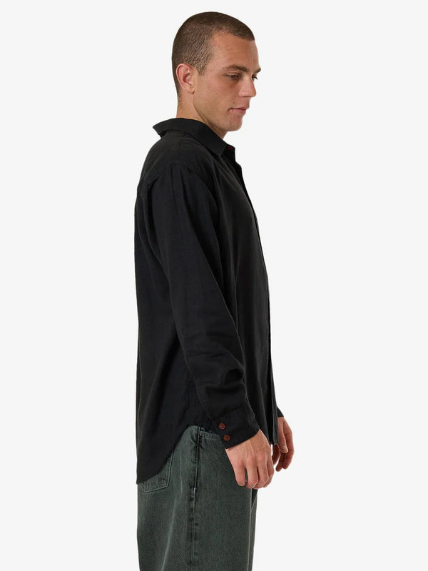 HEMP MINIMAL THRILLS OVERSIZE LONG SLEEVE SHIRT 25