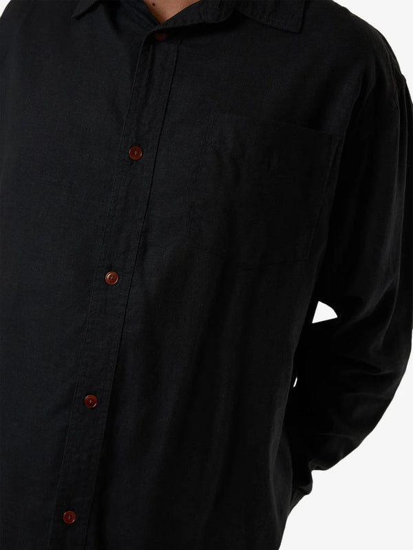 HEMP MINIMAL THRILLS OVERSIZE LONG SLEEVE SHIRT 25