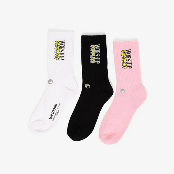 DOMINATION SOCK 3 PACK 24