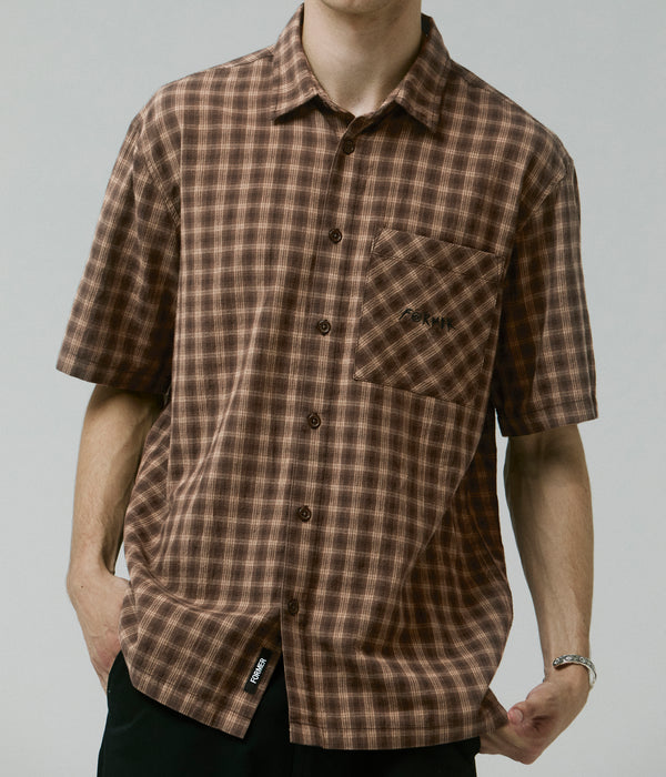 MANNERS CHECK SS SHIRT 26