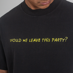 GLASS AVE LEAVE PARTY TEE