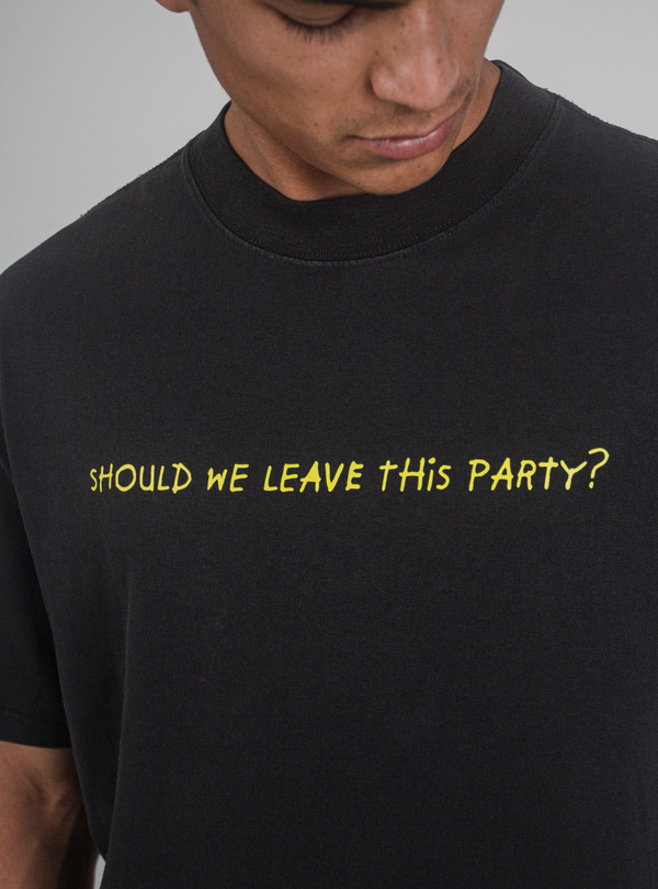 GLASS AVE LEAVE PARTY TEE