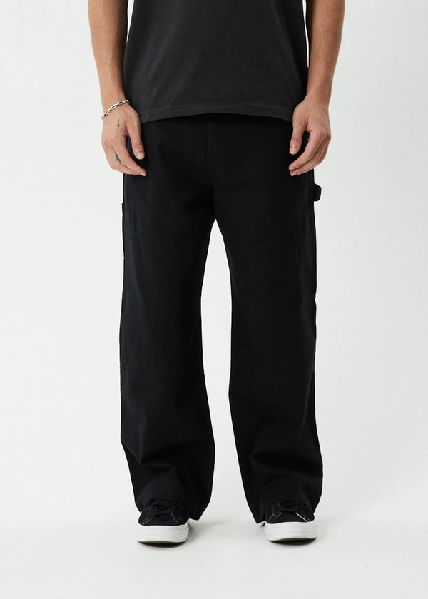 RICHMOND CANVAS WORKWEAR PANT BLACK