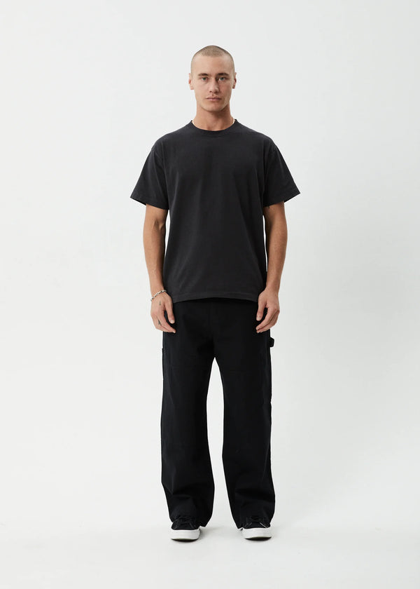 RICHMOND CANVAS WORKWEAR PANT BLACK