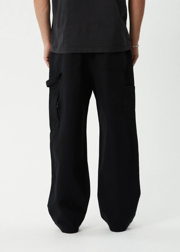 RICHMOND CANVAS WORKWEAR PANT BLACK
