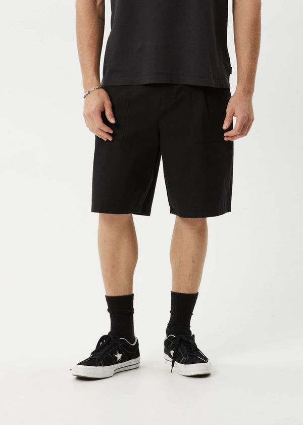 GLIDER PLEATED SHORT 22"