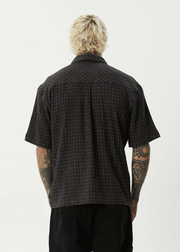 DUSK SEERSUCKER CHECK SHIRT