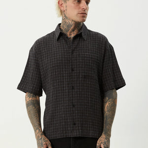 DUSK SEERSUCKER CHECK SHIRT