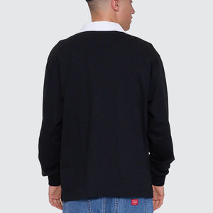 LASER LONG SLEEVE RUGBY POLO