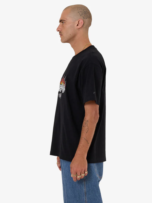 SNAKE EYES EMBRO TEE BLACK