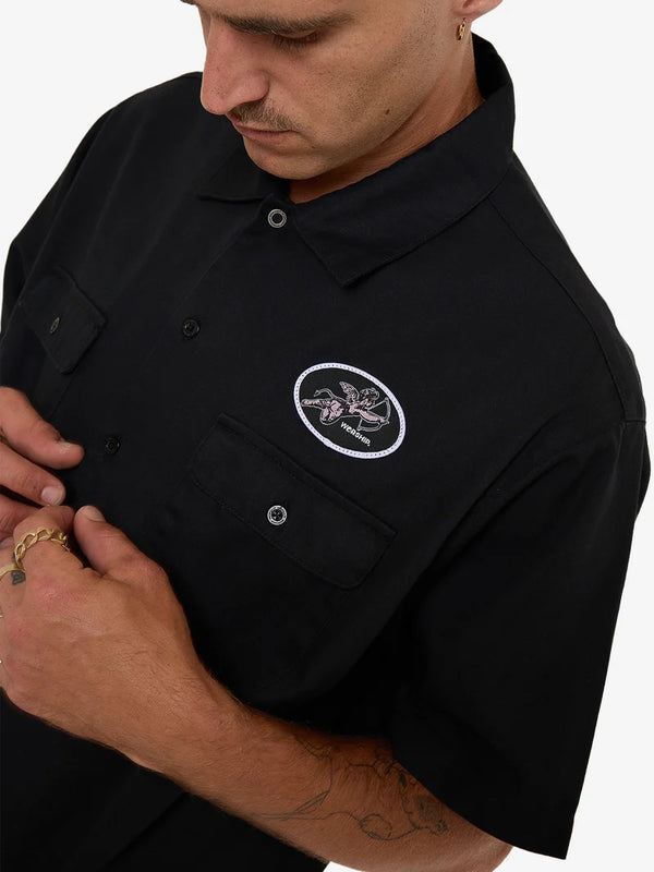 CHERUB SHORT SLEEVE WORK SHIRT
