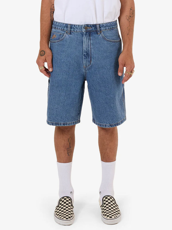 GLAZED AND CONFUSED CARPENTER JEAN SHORT