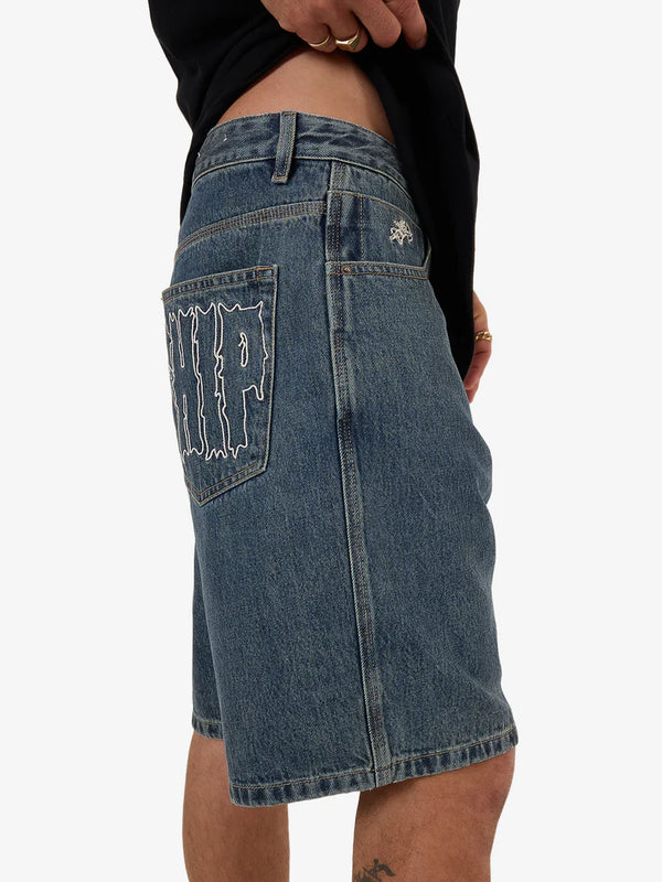 LOGORAMA BIG DAWG JEAN SHORT