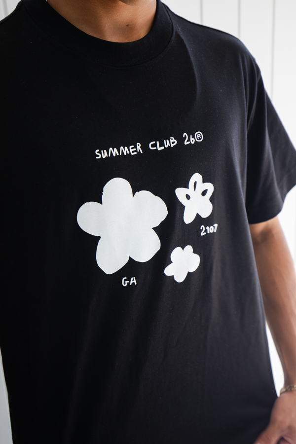 SUMMER CLUB FLOWER TEE