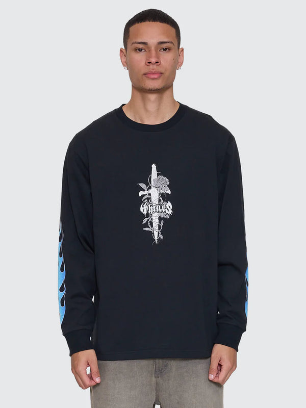 NIGHT PETAL OVERSIZE L/S TEE