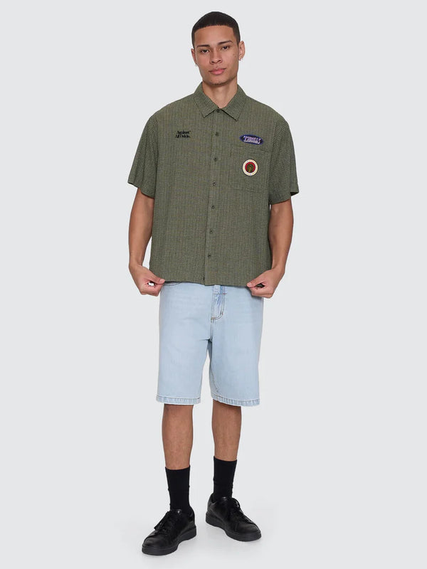 AGAINST ALL ODDS CROPPED S/S WORK SHIRT