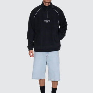 THRILL OF VICTORY RAGLAN QUATER ZIP POLAR FLEECE