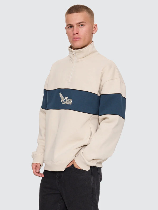BETWEEN CHAOS & CALM QUARTER ZIP FLEECE