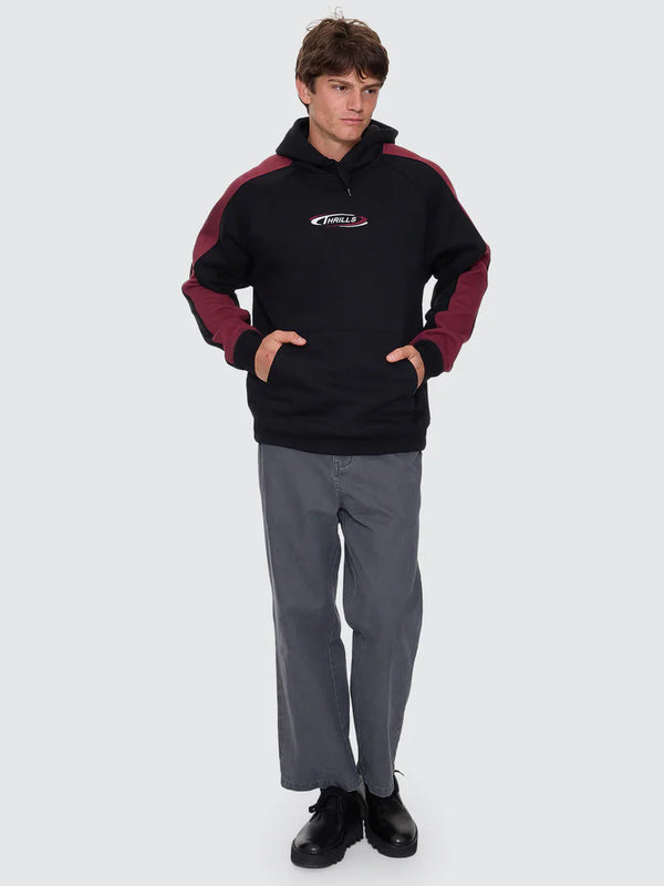 SPECTRAL RAGLAN PANEL CROPPED HOOD