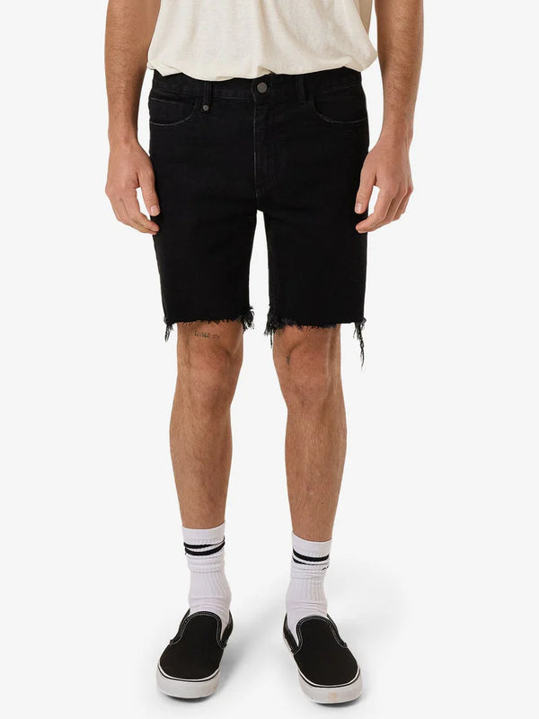 BONES RAW SLIM DENIM SHORT