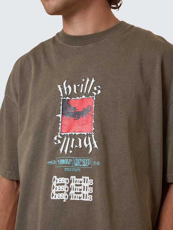 CHEAP THRILLS BOX FIT OVERSIZE TEE