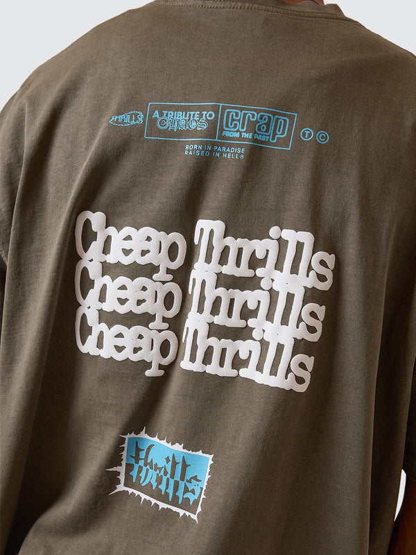 CHEAP THRILLS BOX FIT OVERSIZE TEE
