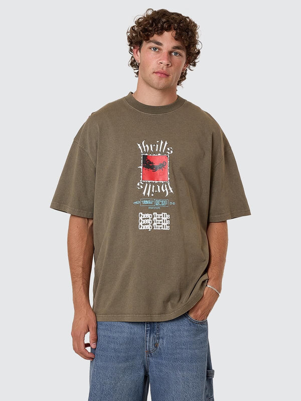 CHEAP THRILLS BOX FIT OVERSIZE TEE