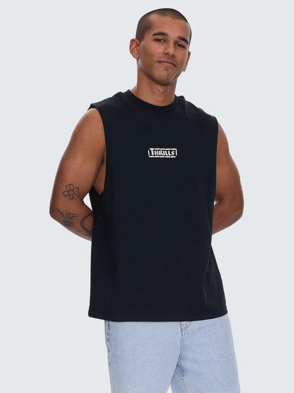 CALM STATE EMBRO BOX FIT MUSCLE TEE