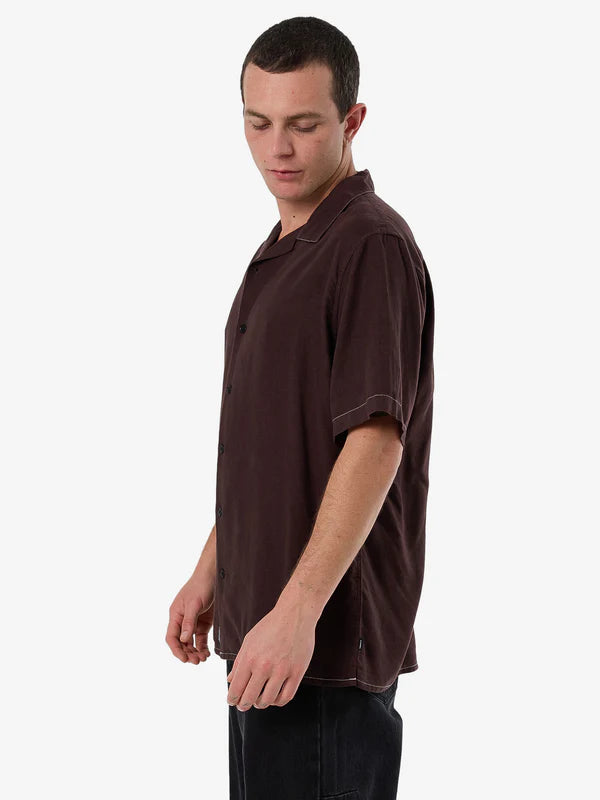 HEMP MINIMAL THRILLS BOWLING SHIRT 25