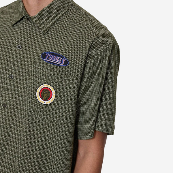 AGAINST ALL ODDS CROPPED S/S WORK SHIRT