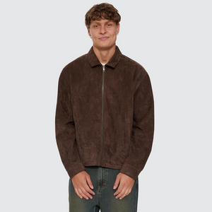 DON'T BOTHER ME SUEDE WORK JACKET
