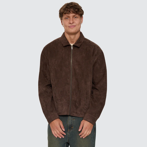 DON'T BOTHER ME SUEDE WORK JACKET