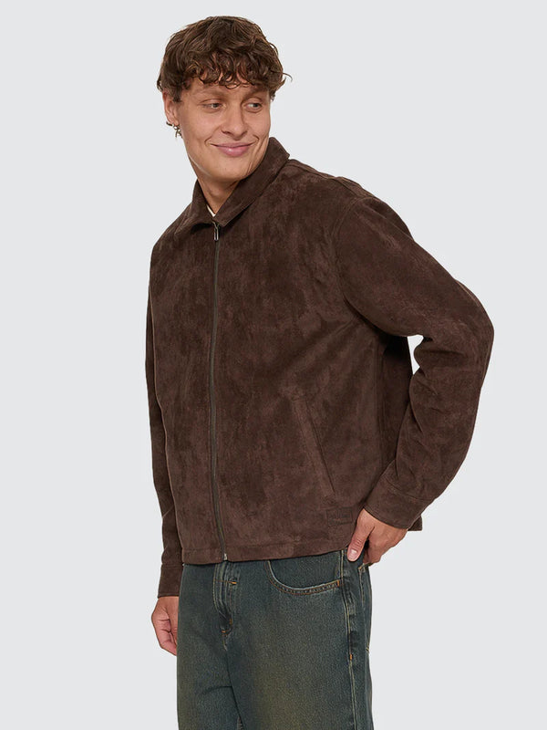 DON'T BOTHER ME SUEDE WORK JACKET