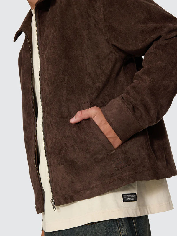 DON'T BOTHER ME SUEDE WORK JACKET
