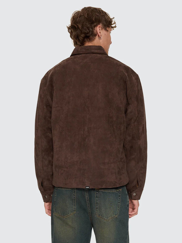 DON'T BOTHER ME SUEDE WORK JACKET
