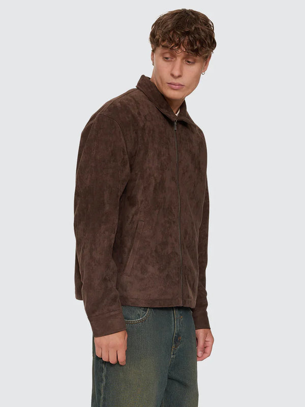 DON'T BOTHER ME SUEDE WORK JACKET
