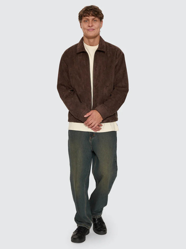 DON'T BOTHER ME SUEDE WORK JACKET