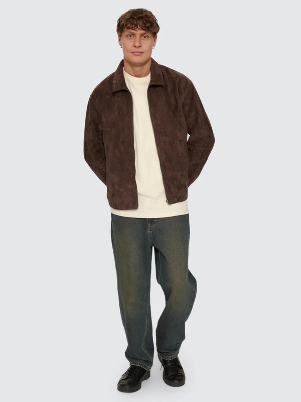 DON'T BOTHER ME SUEDE WORK JACKET