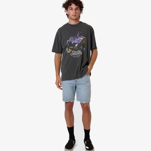 BONES DENIM SHORT DUSK